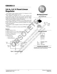 CS5203-3GDPR3 Datasheet Cover