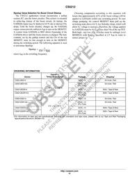 CS5212GDR14 Datasheet Page 12