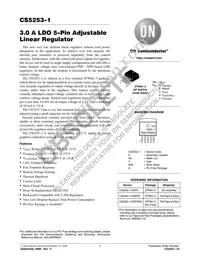 CS5253-1GDP5 Datasheet Cover