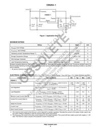CS5253-1GDP5 Datasheet Page 2