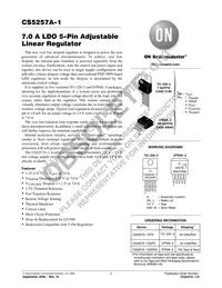 CS5257A-1GDP5 Datasheet Cover