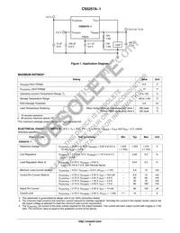 CS5257A-1GDP5 Datasheet Page 2