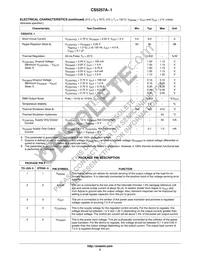 CS5257A-1GDP5 Datasheet Page 3