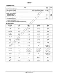 CS5308GDWR28 Datasheet Page 3