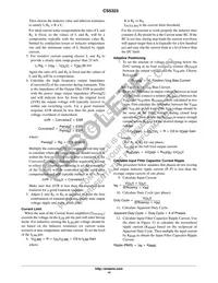 CS5323GDWR20 Datasheet Page 14