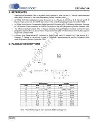 CS5331A-KSZ Datasheet Page 15