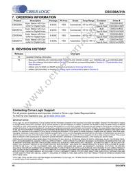 CS5331A-KSZ Datasheet Page 16
