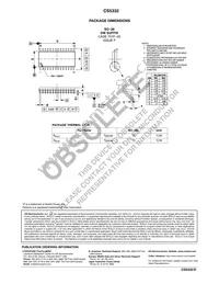 CS5332GDWR28 Datasheet Page 20