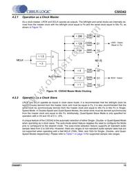 CS5342-CZZR Datasheet Page 15