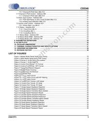 CS5346-DQZ Datasheet Page 3