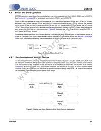 CS5366-DQZR Datasheet Page 21