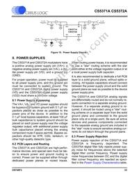 CS5372A-ISZR Datasheet Page 23