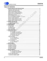 CS5373A-ISZR Datasheet Page 2