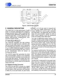 CS5373A-ISZR Datasheet Page 19