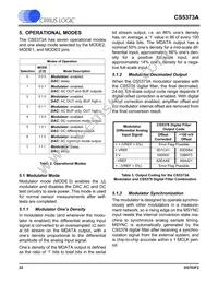 CS5373A-ISZR Datasheet Page 22
