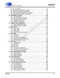 CS5376A-IQZR Datasheet Page 3