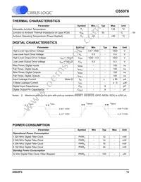 CS5378-ISZR Datasheet Page 13