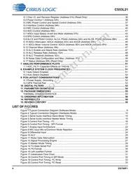 CS53L21-DNZ Datasheet Page 4