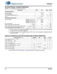 CS53L21-DNZ Datasheet Page 18