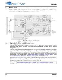 CS53L21-DNZ Datasheet Page 22