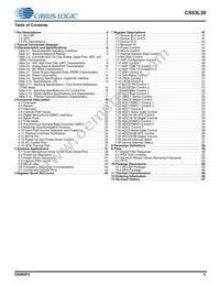 CS53L30-CNZR Datasheet Page 3