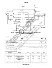 CS5421GDR16 Datasheet Page 2