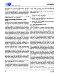 CS5460A-BSZR Datasheet Page 16