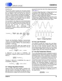 CS5461A-ISZR Datasheet Page 19