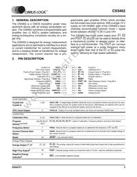 CS5462-ISZR Datasheet Page 3