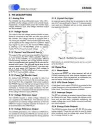 CS5464-IS Datasheet Page 17