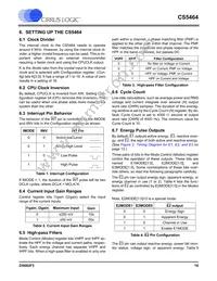 CS5464-IS Datasheet Page 19