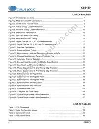 CS5480-INZR Datasheet Page 4