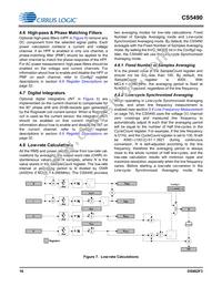 CS5490-ISZR Datasheet Page 16