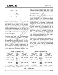 CS5508-BSZR Datasheet Page 16