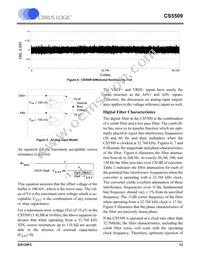 CS5509-ASZR Datasheet Page 13