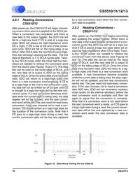 CS5512-BSZR Datasheet Page 16