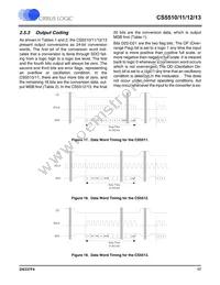 CS5512-BSZR Datasheet Page 17