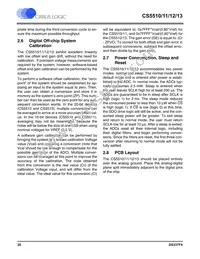 CS5512-BSZR Datasheet Page 20