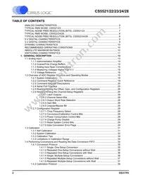 CS5528-ASZR Datasheet Page 2