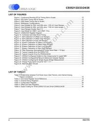 CS5528-ASZR Datasheet Page 4