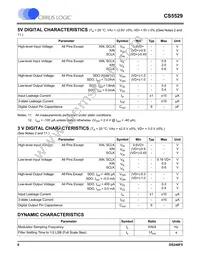 CS5529-ASZR Datasheet Page 6