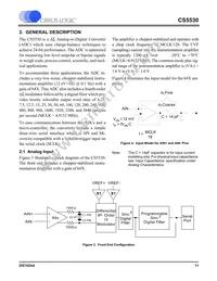 CS5530-CSZ Datasheet Page 11