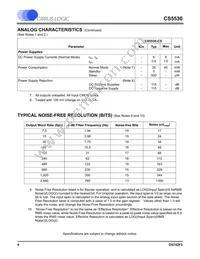 CS5530-ISZ Datasheet Page 6