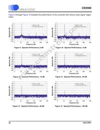 CS5560-ISZR Datasheet Page 20