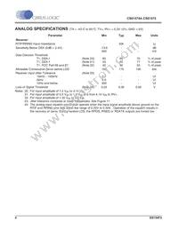 CS61575-IL1Z Datasheet Page 4