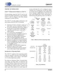 CS61577-IL1Z Datasheet Page 8