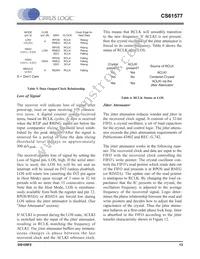 CS61577-IL1Z Datasheet Page 13