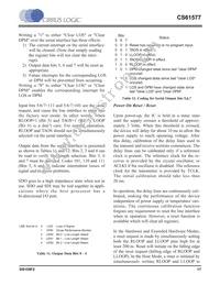 CS61577-IL1Z Datasheet Page 17