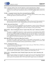 CS61577-IL1Z Datasheet Page 22