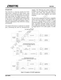 CS61583-IQ5Z Datasheet Page 9